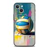 Volleyball Painted Phone Case Cover for iPhone 17 16 15 14 13 12 Pro Max 11 Pro Max 17 AIR Shockproof Soft TPU Shell Fundas Bags