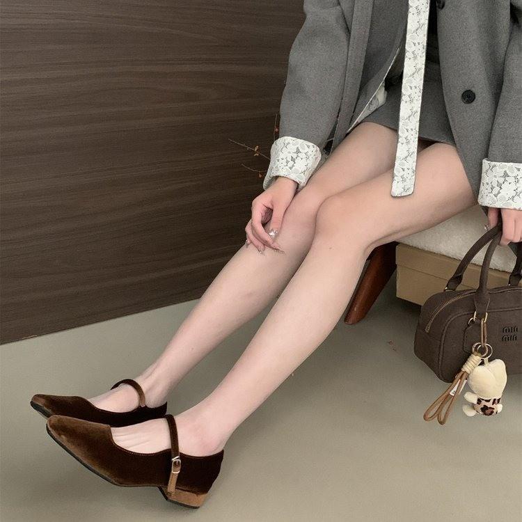 Fashion 2025 New Spring Autumm Women Many Jane Shoes Fashion Shallow Leopard Shoes Concise Outdoor Party Dress Pumps