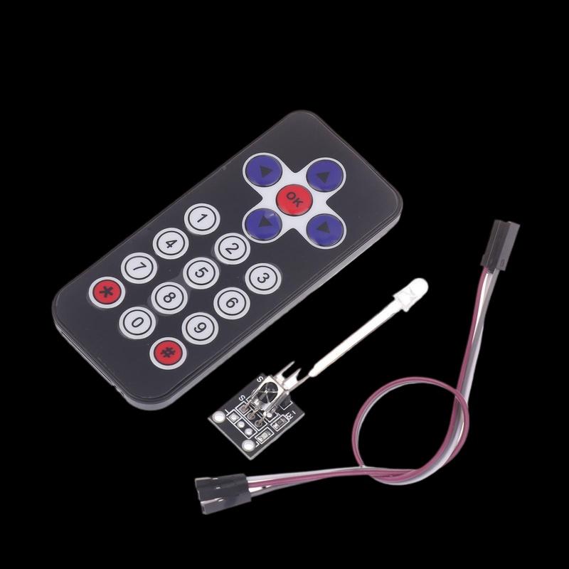 HX1838 Infrared IR Wireless Remote Control Module Kit DIY Kit Ultra-thin Wireless IR Receiver Module For Arduino