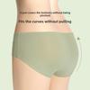 Women's Antibacterial, Seamless, Mid-rise, Breathable, Cute, Triangular Panties for Summer