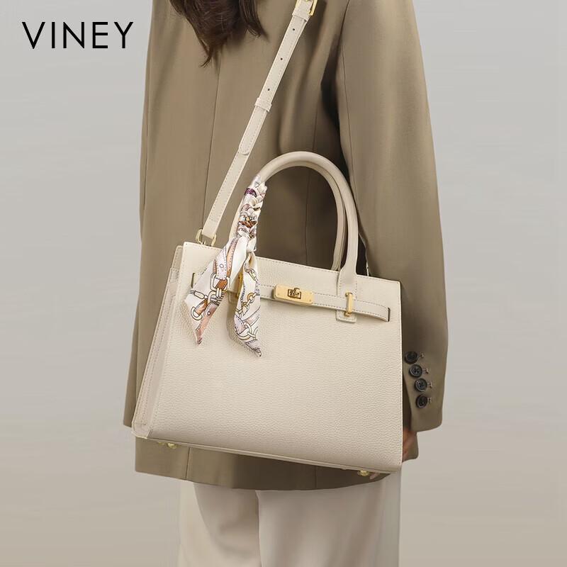 Viney Luxury Cowhide Women's Shoulder Bag