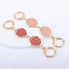 Bag Extension Chain Strawberry Shape Purse Chain Strap Bag Chain Strap Extender Metal Replacement Chains Bag Accessories