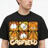 Garfield Meme Trendy T-Shirt! American Retro Loose-Fitting Short Sleeve, Unisex, Oversize Couple Tee
