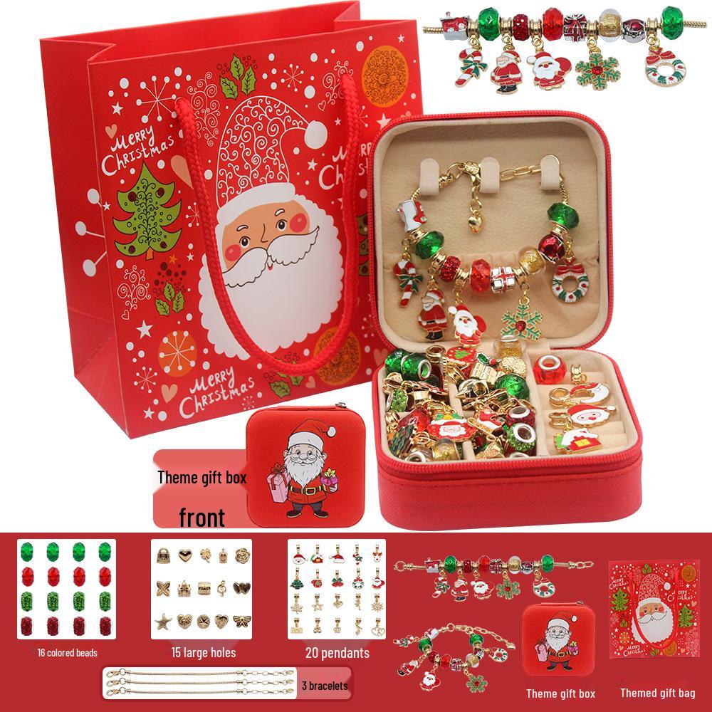 DIY Weihnachtsarmband Perlen-Set - Kindergeschenk Blindbox