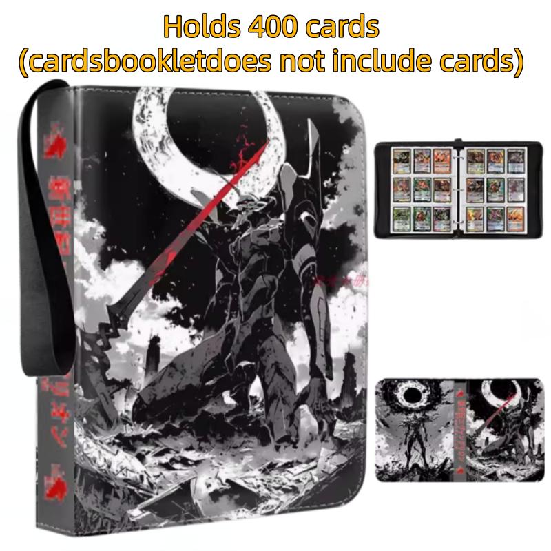 400pcs/900pcs EVA Card Neon Genesis Evangelion Card Album Book Folder Anime Collections Zipper Cards Binder Holder Toy Gift