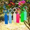 100pcs Colorful Hanging Plastic Plant Labels Waterproof Garden Tags For Seedling Pot Plant Markers