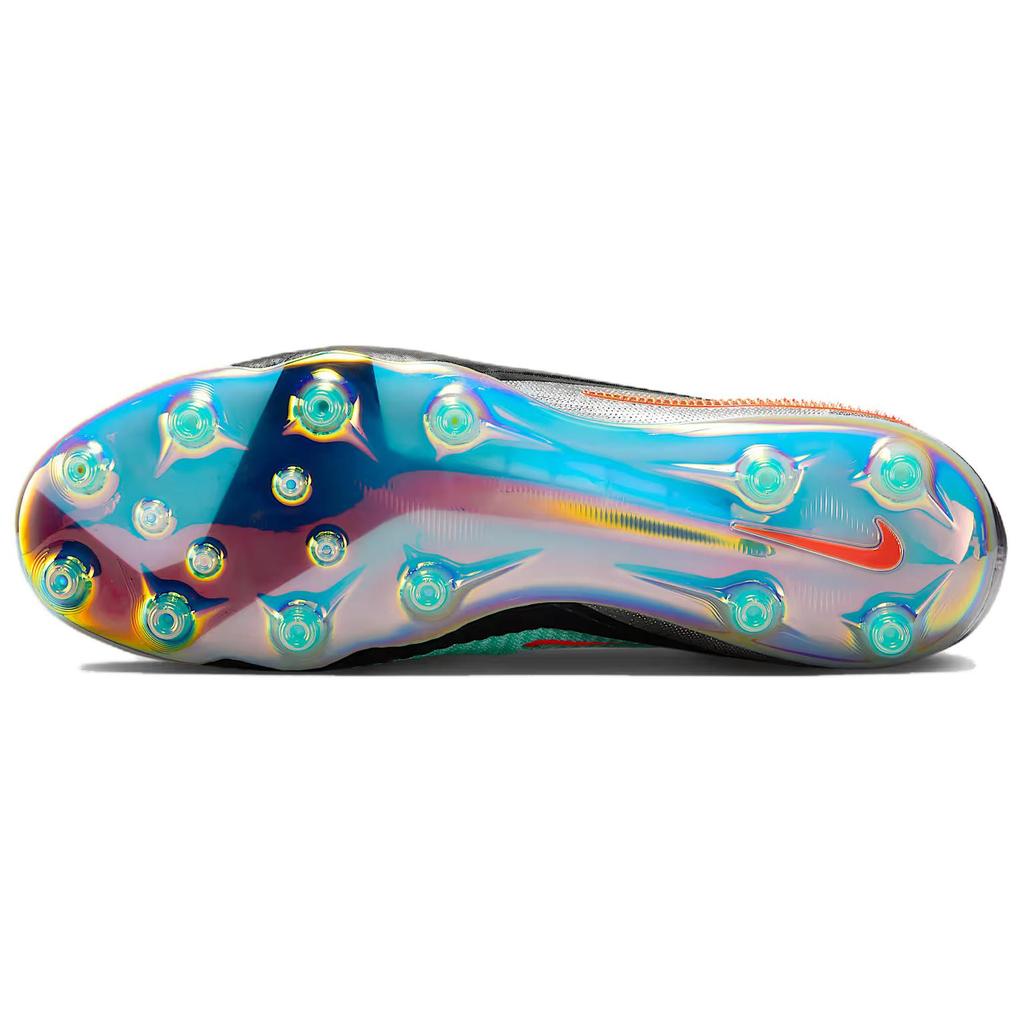 Nike Phantom 6 High Elite AG Chrome Black Unisex Sneakers Teal IH3985-001