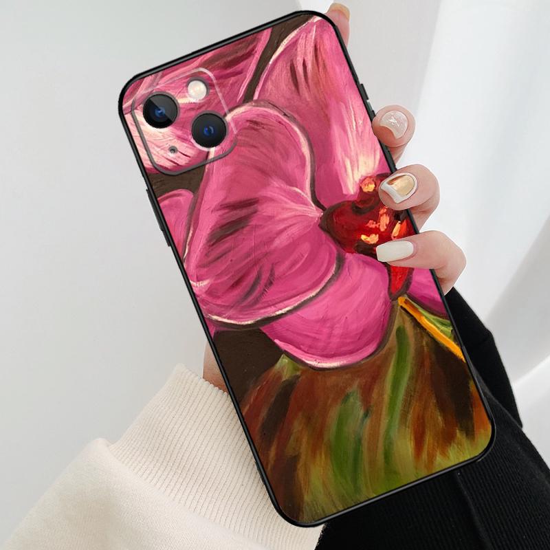 

Orchid Flowers Colorful Phone Case For iPhone 17 Pro Max 14 13 12 11 15 16 Pro Max mini 15 16 Plus 16e 17 Air Cover iPhone 15