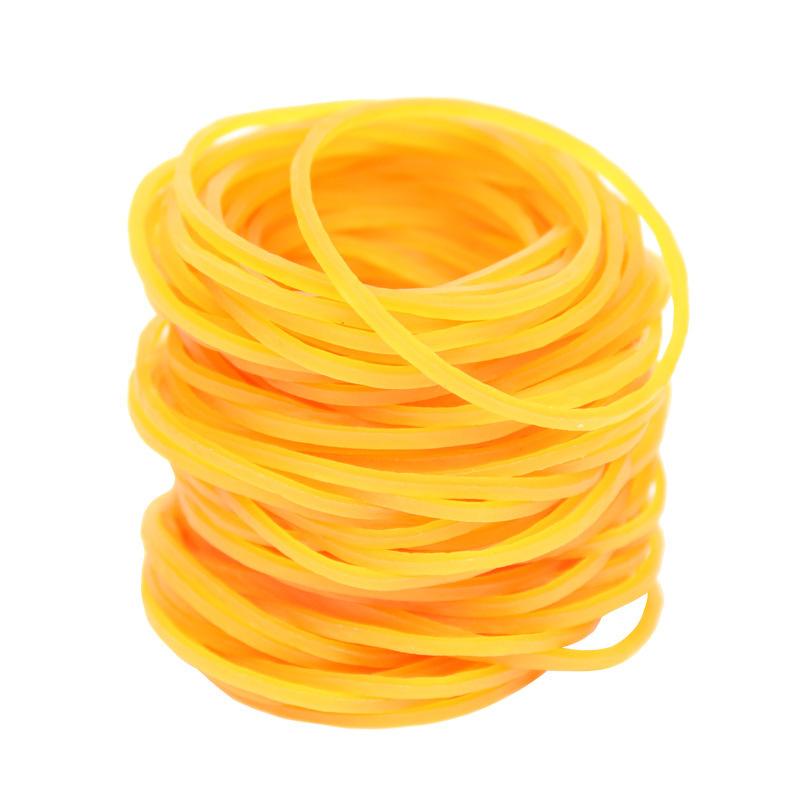 High-elasticity Durable And High-temperature Resistant Yellow Rubber Band Industrial Toys Are Widely Used Set 100/300/666 Pieces