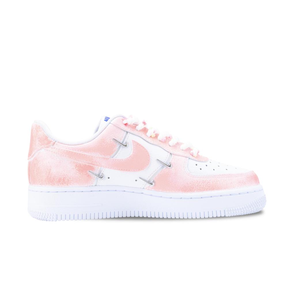 Nike Air Force 1 Rosa Stella Farfalla Sogno Antiscivolo Basse Scarpe da Skateboard Donna Polvere d'Oro CT1990-100(Team836-)