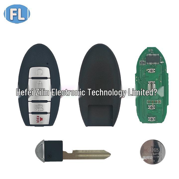 NS 19th Year Teana Sedan 5-Button Smart Card Car Key with Light (KR5TXN1, 433MHz, 4A)