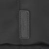 Isaac Twill Nylon Curved Shoulder Bag, Size S, 2004701, Black (10)