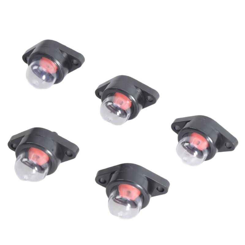 5 Stück Vergaser Primer Birne Ersatz Primer Birne für 358351082 358351161 530047213 530071835 358351181 Kettensägen