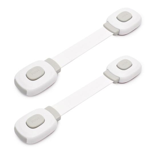 2Pcs Wear-resistant Practical Good Multipurpose Baby Safety Cupboard Locks Furniture Latches Furniture Strap Latches