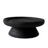 Solid Wood Artistic Tray Vintage Floor-Standing Aromatherapy Ornament Chinese Zen Aesthetic Wooden Craft