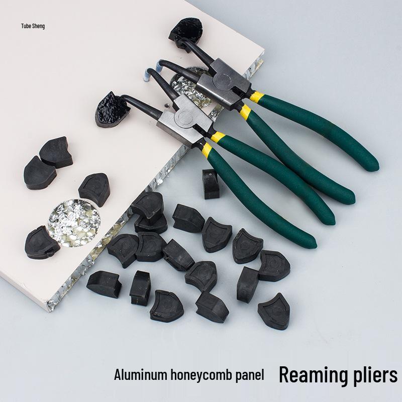 Aluminum Honeycomb Panel Hinge Shim Set: 10mm Thick with Expanding Pliers, Angle Bracket, Plastic Gasket, PET SPC Board.