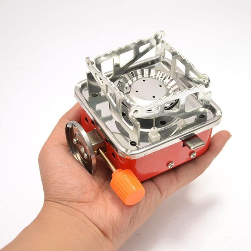 Camping Gas Stove Mini Big Power Portable Outdoor Heater Burner Cooker Picnic BBQ Cookware Stainless Steel Tourist Backpacking