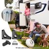 Campers Table Base Mount Strong Table Wall Mount RV Table Plate Buckle Outdoor Table Bracket Folding Table Mount Hardwares