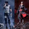28CM Anime Naruto Shippuuden Uchiha Itachi Standing Set Large Model Toy Gift Collection For Kids Aciton Figure PVC