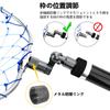 SANLIKE Landing Net, Aluminum Joint, Large Folding Landing Net, Nylon Net, Ultra Lightweight, Oval Frame, Large Size, 52 X 65cm, Net Joint, Gunmetal
