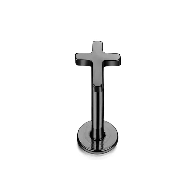 

Bobisty 1pc Tragus Piercing Jewelry for Women Men Helix Cartilage Conch Earring Nose Stud Stainless Steel Medusa Labret Lip Ring 1.2(16G)x8mm