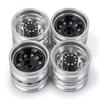2pieces Fine Workmanship 1/14 RC Truck Rear Wheel Hub Upgrade For 1/14 Car Simulation Style