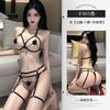 Pearl Massage Sexy Three Piece Lingerie Romantic Rose Women Intimate Sleepwear
