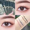 Schnelltrocknender Eyeliner Stift Matt Flüssiger Eyeliner Wasserdicht Langanhaltend Weiß Schweißfest Augen Kosmetik Make-Up 5 Farben