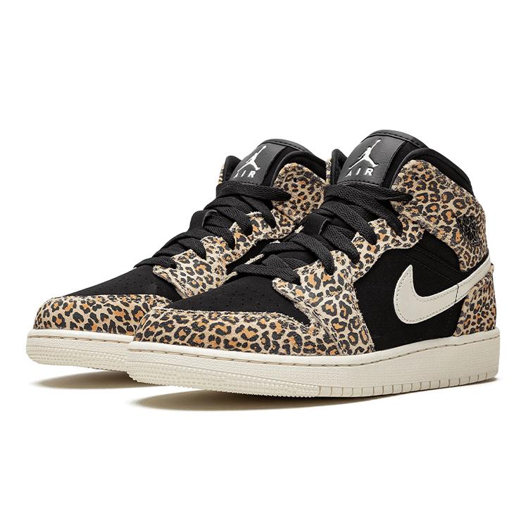 Jordan 1 Mid SE Leopard GS BQ6931-021