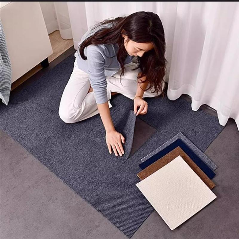 Trimmable Self-Adhesive Carpet Mat Pad Cat Pet Scratcher Furniture Couch Corner Indoor Furniture Wall Protector Anti Wear-Resistant Cat Scratch Mat