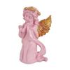 Angel Girl Showpiece for Home Decor | Winged Fairy Statue for Shelves | Pink SG