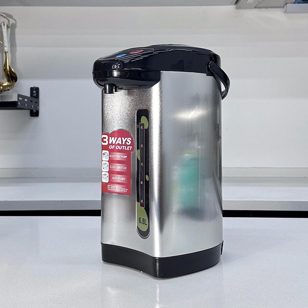Stainless Steel 6.8L Electric Kettle & Hot Water Dispenser, Fast Boil Thermos
