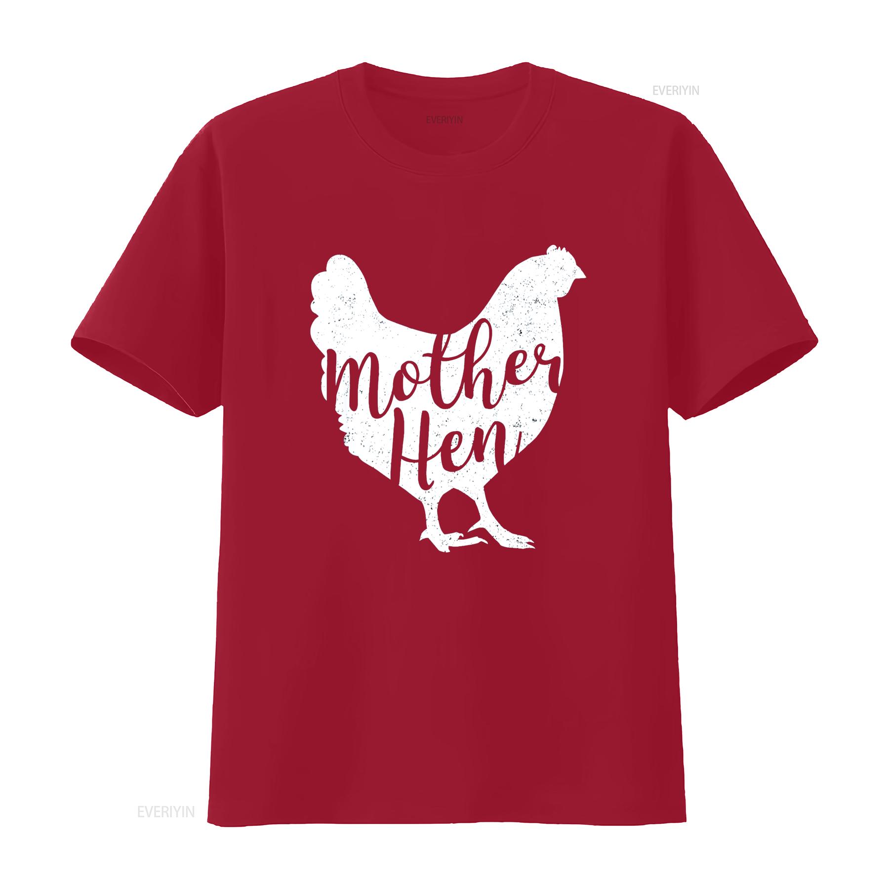 

Mother Hen Happy s Day Cute Chicken For Women T Shirt vintage Washed Slightly graphic Stylish designer clothes Breathable S