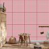 Wallpaper Fabric Pattern Coral and Red for Living Room and Bedroom 50x1000