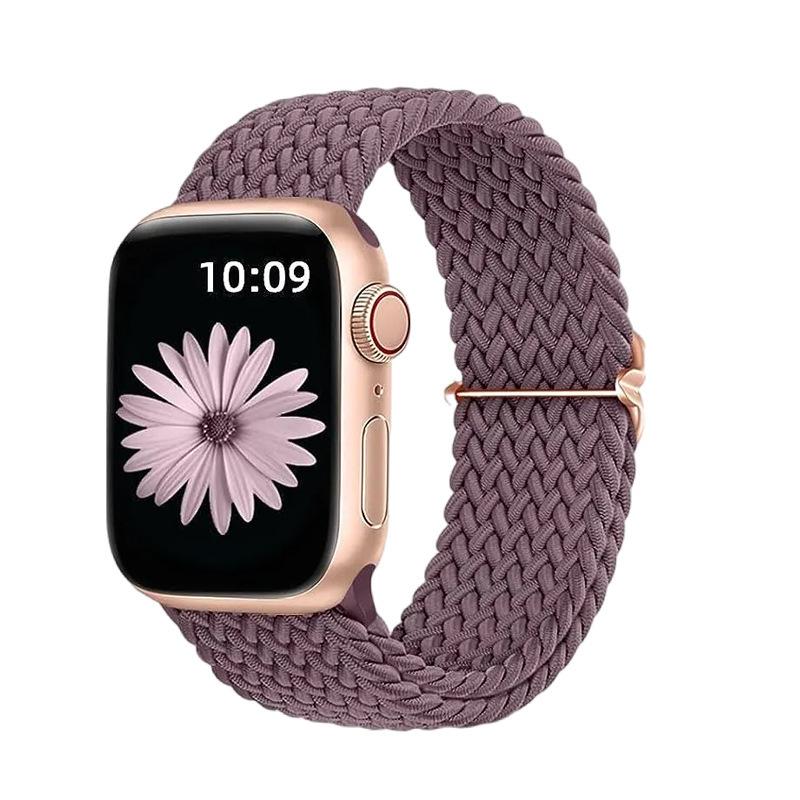 Nylon Woven Apple Watch Band for Apple Watch S9/8/7/SE/6/5/4/3