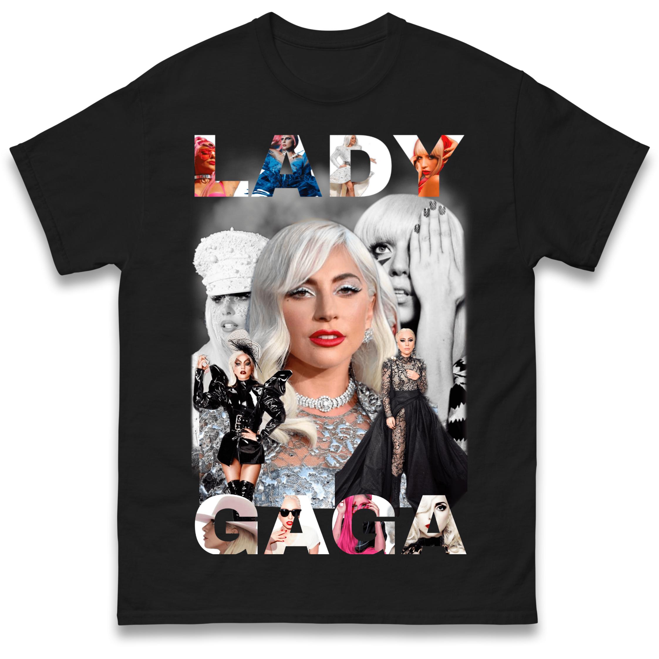 Lady Gaga Bootleg T-Shirt Tshirt Mens Womens Tops Unisex Tees 100% Cotton M