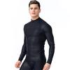 Long Sleeve Rash Guard Men Swimwear Shirts Sun Protective Lycra Surf Wetsuit Tops Snorkel Swimming Windsurfing Rashguard