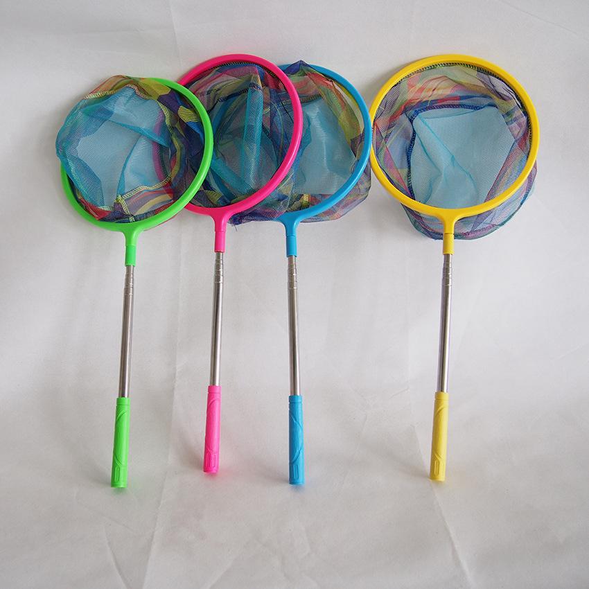 Children's Telescopic Mini Fishing Net for Insects & Butterflies - Colorful Outdoor Landing Net