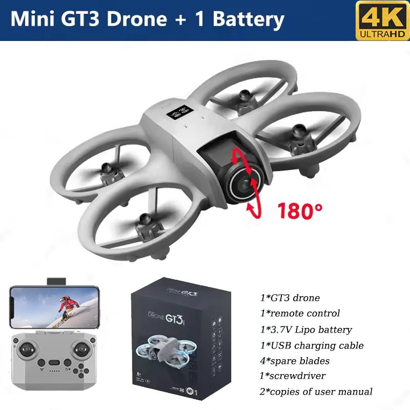 GT3 MAX Mini Drone 5G GPS Professional 8K HD Aerial Photography Remote Control Aircraft HD Dual Camera Quadcopter Boy Toys Gifts