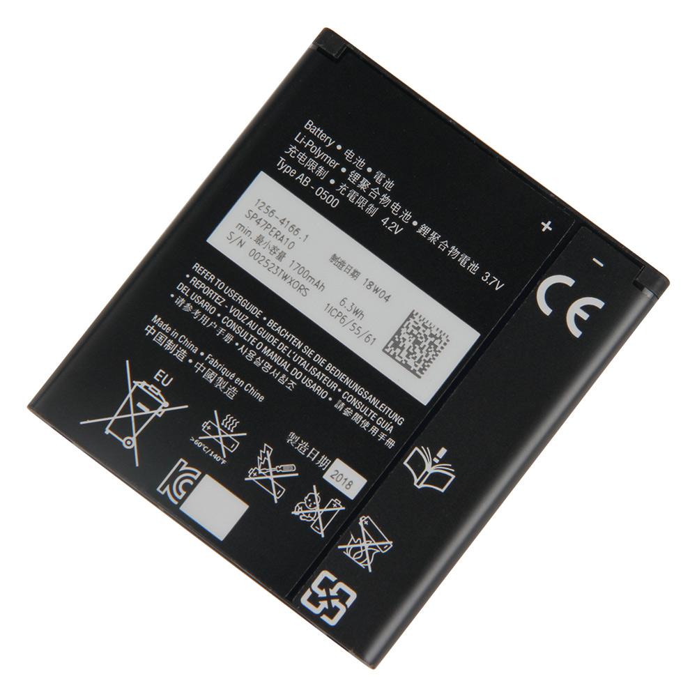 Replacement Battery  BA900  For Sony Xperia E1 GX TX LT29i SO-04D S36H ST26I C1904 C2105  Replacement Phone Battery 1700mAh