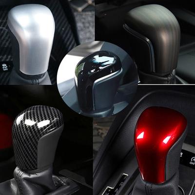 For Toyota Corolla E210 + Camry 2018+ Yaris Yaris Cross + Avalon + Car Gear Head Shift Knob Cover Handball Sticker