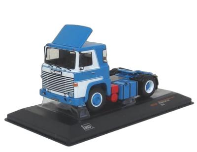 Ixo Maßstab Scania LBT 141 1976 Blauer Traktorkopf 1/43 (Fertiges Modell)