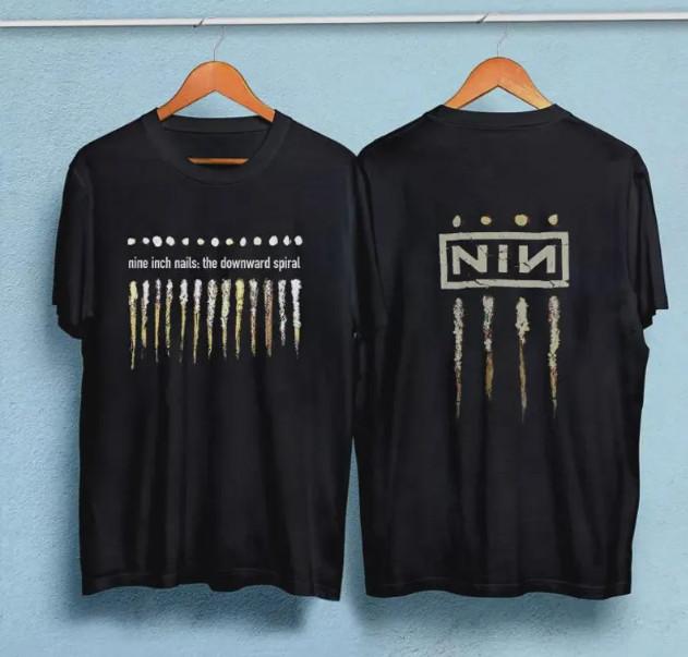 Vintage Graphic Nine Inch Nails ''The Downward Spiral'' T-shirt Unisex Size S-4X