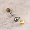 20Pcs Metal Bag Accessories Feet Rivets Studs Pierced For Purse Handbag Leather Diy Crafts Luggage Hardware Accessories