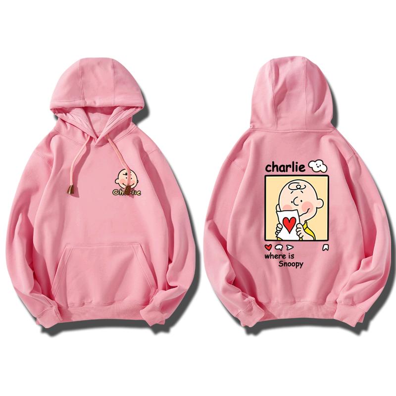 Snoopy Cartoon Damen Kapuzensweatshirt Paar Outfit Neu I Sportjacke Damen Kapuzenpullover Sweatshirt Trend