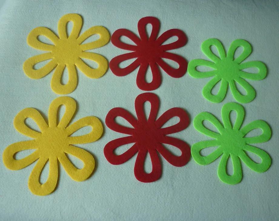 6Pcs Placemat Pot Pan Protector Separator Mat Table Premium Divider Pad Heat Insulation Pan Pads Protect Cookware Protector Tool CCJ2122