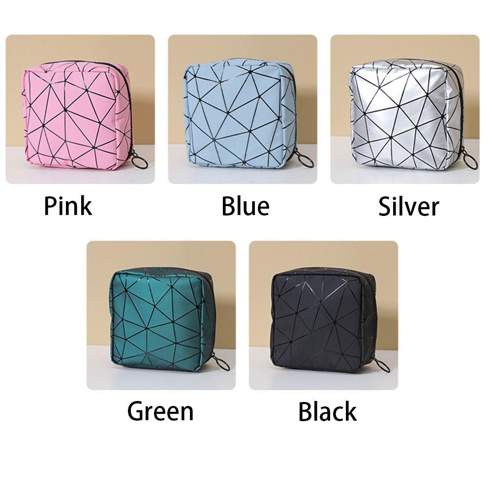 Portable Use Waterproof Mini Cosmetic Bag Cotton Wool Coin Purse Sanitary Pad Pouch Napkin Storage Feminine Napkin