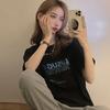 Official picture short-sleeved T-shirt female ins tide summer student half-sleeved Korean version loose and thin Korean style chic top foreign