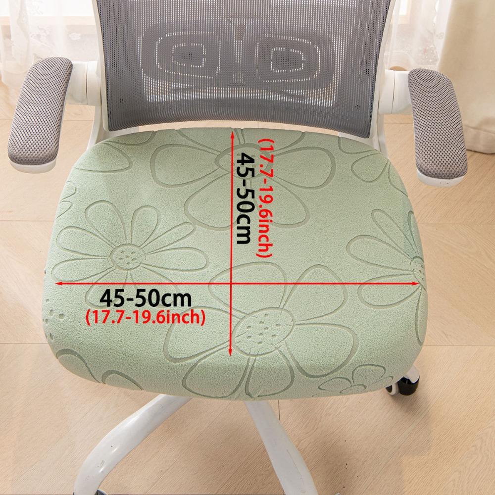 Jacquard Office Chair Seat Covers Universal Computer Chair Cove Dining Chair Cover  for All Seasons