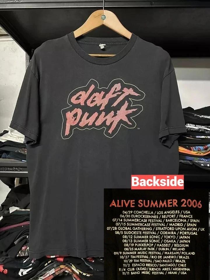 Daft Punk Tshirt Daft Punk Black Unisex Tshirt Gift for Fans All Size S-4XL XL